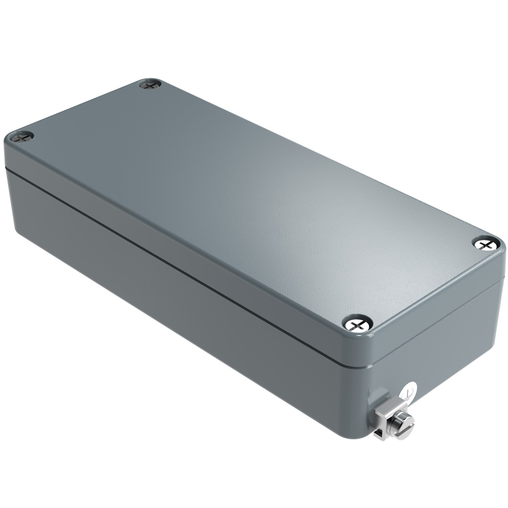 Caja ATEX Aluminio Serie ExRJ 220x120x81MM: Compacta y resistente, tu mejor  aliada en entornos peligrosos.