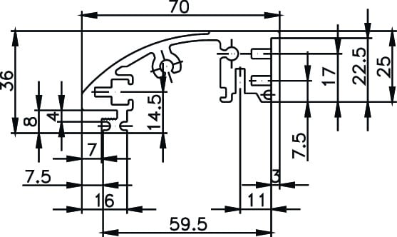 Micro-interrupteur coulissant encapsulé Sol Expert SUM4 (L x l x h) 3.7 x  8.6 x 4 mm 1 pc(s)