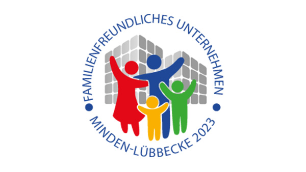 Auszeichnung als "Familienfreundliches Unternehmen im Kreis Minden-Lübbecke"