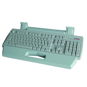Keyboard holder for normal keyboards for machines